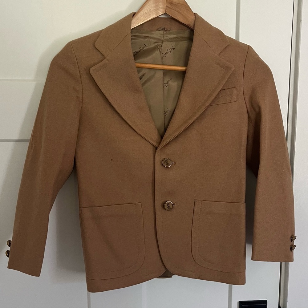 Yves Saint Laurent Boys Wool Blazer